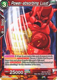 dragonball super card game bt3 cross worlds power absorbing luud bt3 016 foil