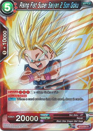 Rising Fist Super Saiyan 2 Son Goku BT3-004
