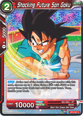 Shocking Future Son Goku BT3-007