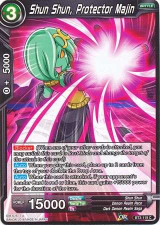 Shun Shun, Protector Majin BT3-119