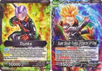 dragonball super card game bt3 cross worlds super saiyan trunks protector of time bt3 108 foil