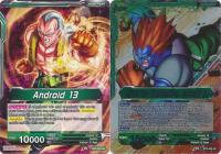 dragonball super card game bt3 cross worlds thirst for destruction android 13 bt3 056 foil