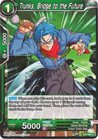 Trunks, Bridge to the Future BT3-062 (FOIL)