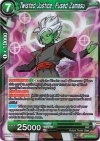 dragonball super card game bt3 cross worlds twisted justice fused zamasu bt3 076