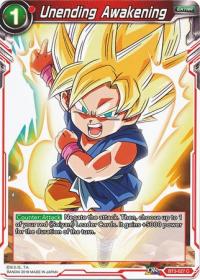 dragonball super card game bt3 cross worlds unending awakening bt3 027 foil