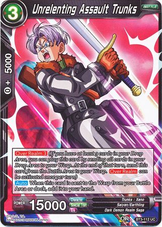 Unrelenting Assault Trunks BT3-112 (FOIL)