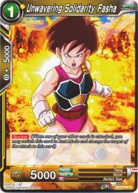 dragonball super card game bt3 cross worlds unwavering solidarity fasha bt3 099 foil