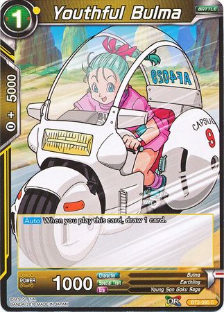 Youthful Bulma BT3-095 (FOIL)