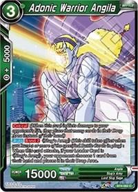 dragonball super card game bt4 colossal warfare adonic warrior angila bt4 062 foil