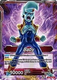 dragonball super card game bt4 colossal warfare baby rampaging great ape baby bt4 002 r