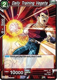 Daily Training Vegeta  BT4-011 (FOIL)