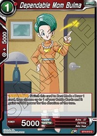 Dependable Mom Bulma BT4-013 (FOIL)