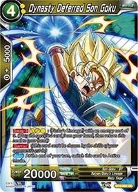 dragonball super card game bt4 colossal warfare dynasty deferred son goku bt4 081 foil