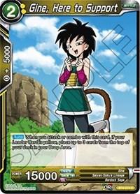 dragonball super card game bt4 colossal warfare gine here to support bt4 074 foil