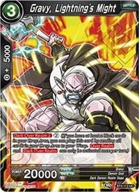 dragonball super card game bt4 colossal warfare gravy lightning s might bt4 113 foil