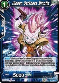 dragonball super card game bt4 colossal warfare hidden darkness minotia bt4 041 foil