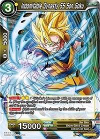 dragonball super card game bt4 colossal warfare indomitable dynasty ss son goku bt4 077 foil