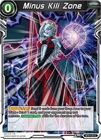 dragonball super card game bt4 colossal warfare minus kili zone bt4 122 foil