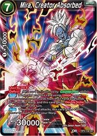 dragonball super card game bt4 colossal warfare mira creator absorbed bt4 108 sr