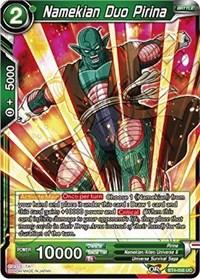 dragonball super card game bt4 colossal warfare namekian duo pirina bt4 058 foil