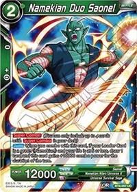 dragonball super card game bt4 colossal warfare namekian duo saonel bt4 057 foil