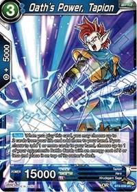 dragonball super card game bt4 colossal warfare oath s power tapion bt4 039