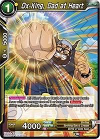 dragonball super card game bt4 colossal warfare ox king dad at heart bt4 088 foil