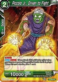 dragonball super card game bt4 colossal warfare piccolo jr driven to fight p 058 pr