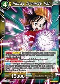 dragonball super card game bt4 colossal warfare plucky dynasty pan bt4 086 foil