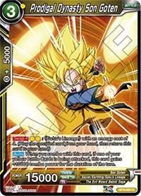 dragonball super card game bt4 colossal warfare prodigal dynasty son goten bt4 085 foil