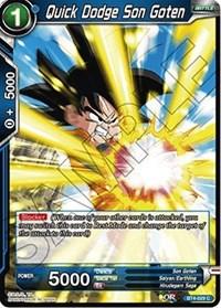 dragonball super card game bt4 colossal warfare quick dodge son goten bt4 029 foil