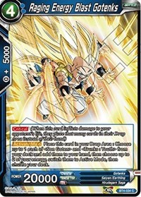 Raging Energy Blast Gotenks BT4-034 (FOIL)