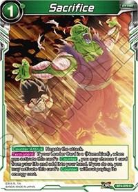 dragonball super card game bt4 colossal warfare sacrifice bt4 070 foil