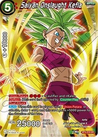 Saiyan Onslaught Kefla  BT4-019 SR