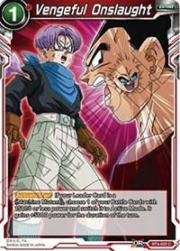 dragonball super card game bt4 colossal warfare vengeful onslaught bt4 022 foil