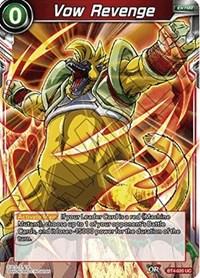 dragonball super card game bt4 colossal warfare vow revenge bt4 020 foil