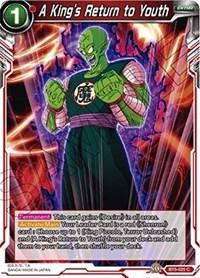 dragonball super card game bt5 miraculous revival a king s return to youth bt5 025 foil