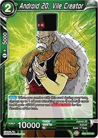 dragonball super card game bt5 miraculous revival android 20 vile creator bt5 070