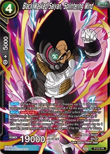 Black Masked SAiyan, Splintering Mind P-075 PR