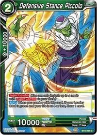 dragonball super card game bt5 miraculous revival defensive stance piccolo bt5 061 foil