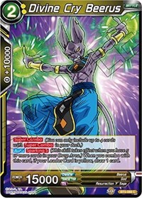 Divine Cry Beerus  BT5-089 (FOIL)