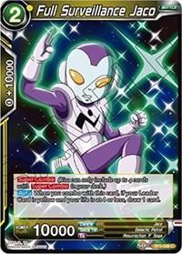 dragonball super card game bt5 miraculous revival full surveillance jaco bt5 088 foil