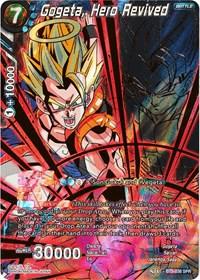 dragonball super card game bt5 miraculous revival gogeta hero revived spr bt5 038