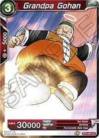 dragonball super card game bt5 miraculous revival grandpa gohan bt5 006 foil