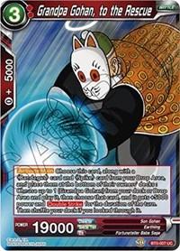 dragonball super card game bt5 miraculous revival grandpa gohan to the rescue bt5 007