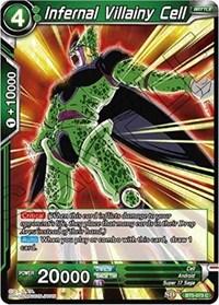 dragonball super card game bt5 miraculous revival infernal villainy cell bt5 073 foil