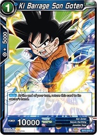 Ki Barrage Son Goten  BT5-033 (FOIL)