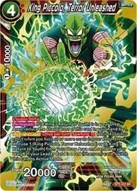 dragonball super card game bt5 miraculous revival king piccolo terror unleashed sr bt5 022