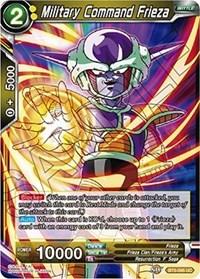 dragonball super card game bt5 miraculous revival military command frieza bt5 095 foil