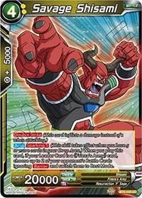 dragonball super card game bt5 miraculous revival savage shisami bt5 100 foil